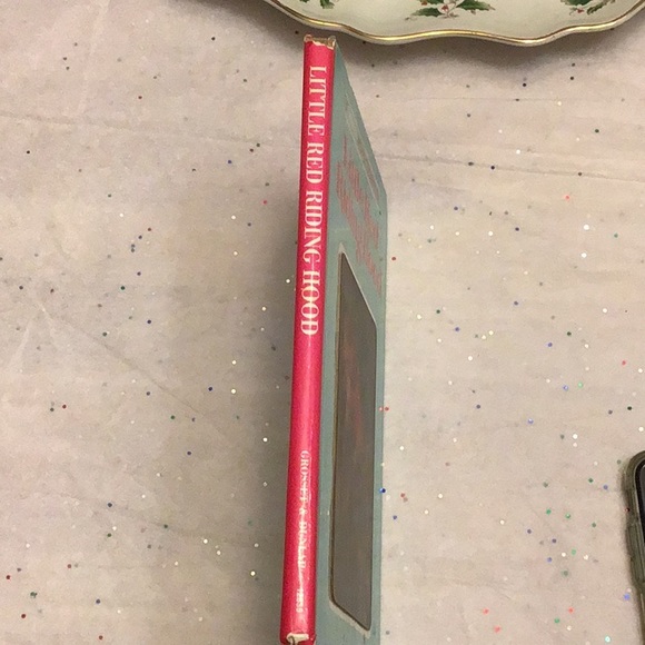 COPY - Little Red Riding Hood antique 3D hardcover board book Grossett & Dunlap - Picture 14 of 14